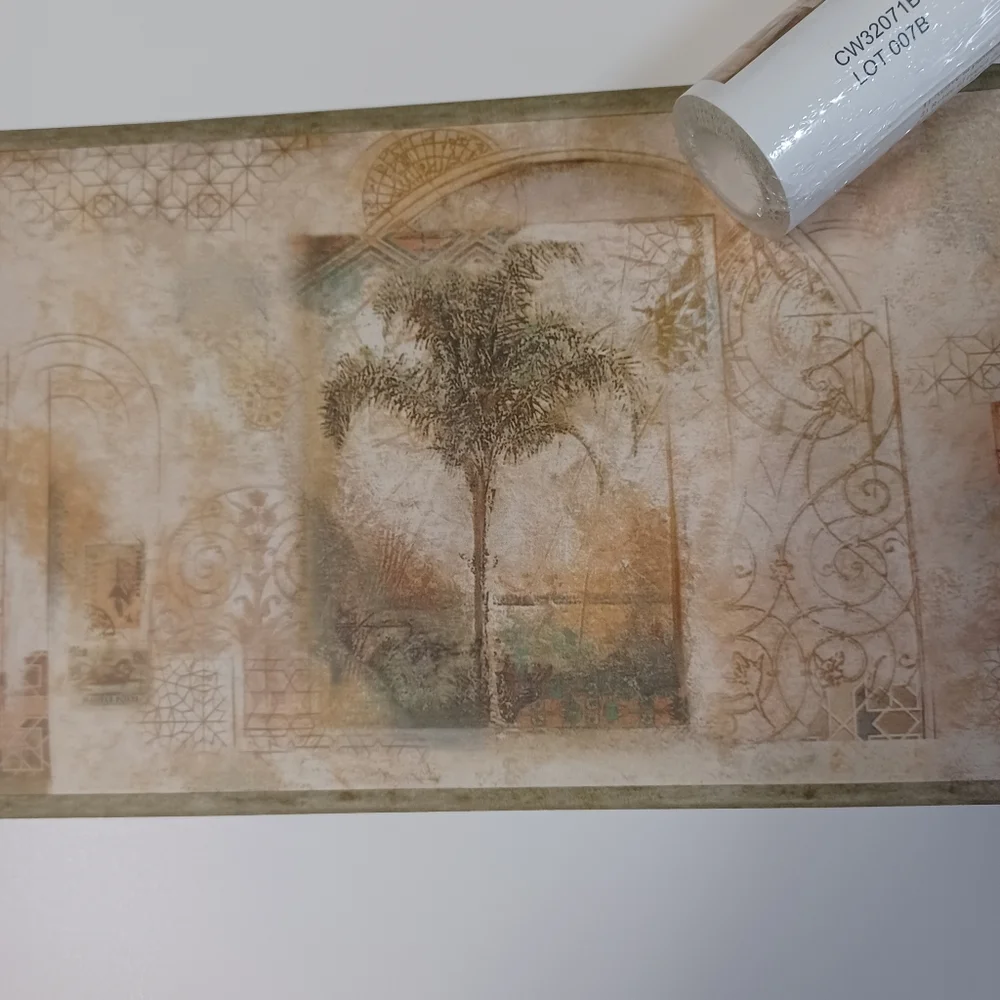 Wallpaper Border Palm Trees